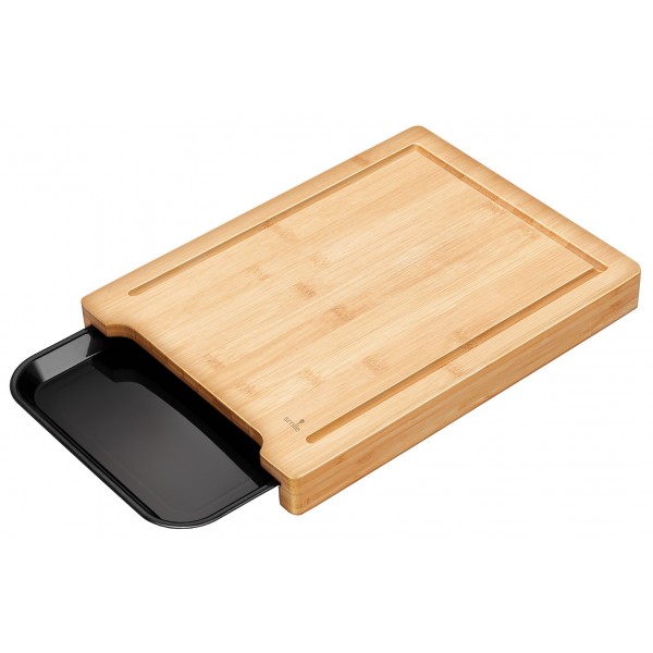Bambus-Schneidebrett mit Tablett SDB-5