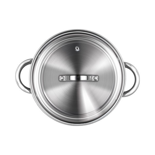 Zestaw garnków z w wkładem do gotowania na parze MGK-21