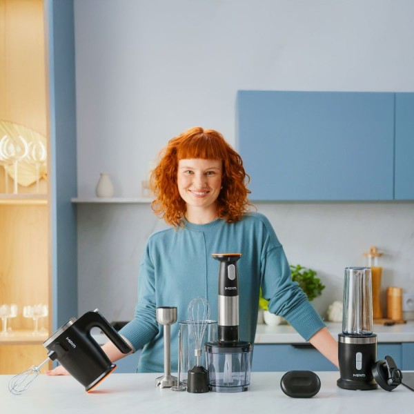 Bezprzewodowy blender ręczny - zestaw GoFree CMBL-01