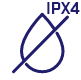 Wodoodporność w klasie IPX4