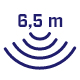 Zasięg odkurzacza 6,5 m