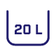 Pojemność 20 l