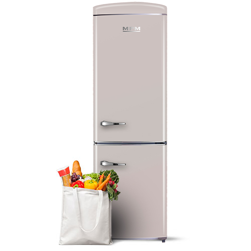 Lodówka z zamrażalnikiem dolnym Total No Frost </br>MPM-375-FR-54