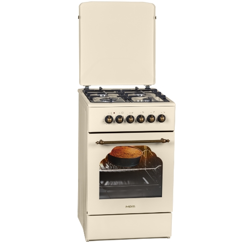 Kuchnia gazowo-elektryczna Retro Design MPM-54-KRM-14