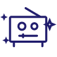 Retro radio.