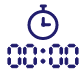 Timer elektroniczny i zegar 0-99 min.