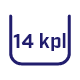 Pojemność 14 kpl.