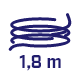 Długi przewód 1,8 m